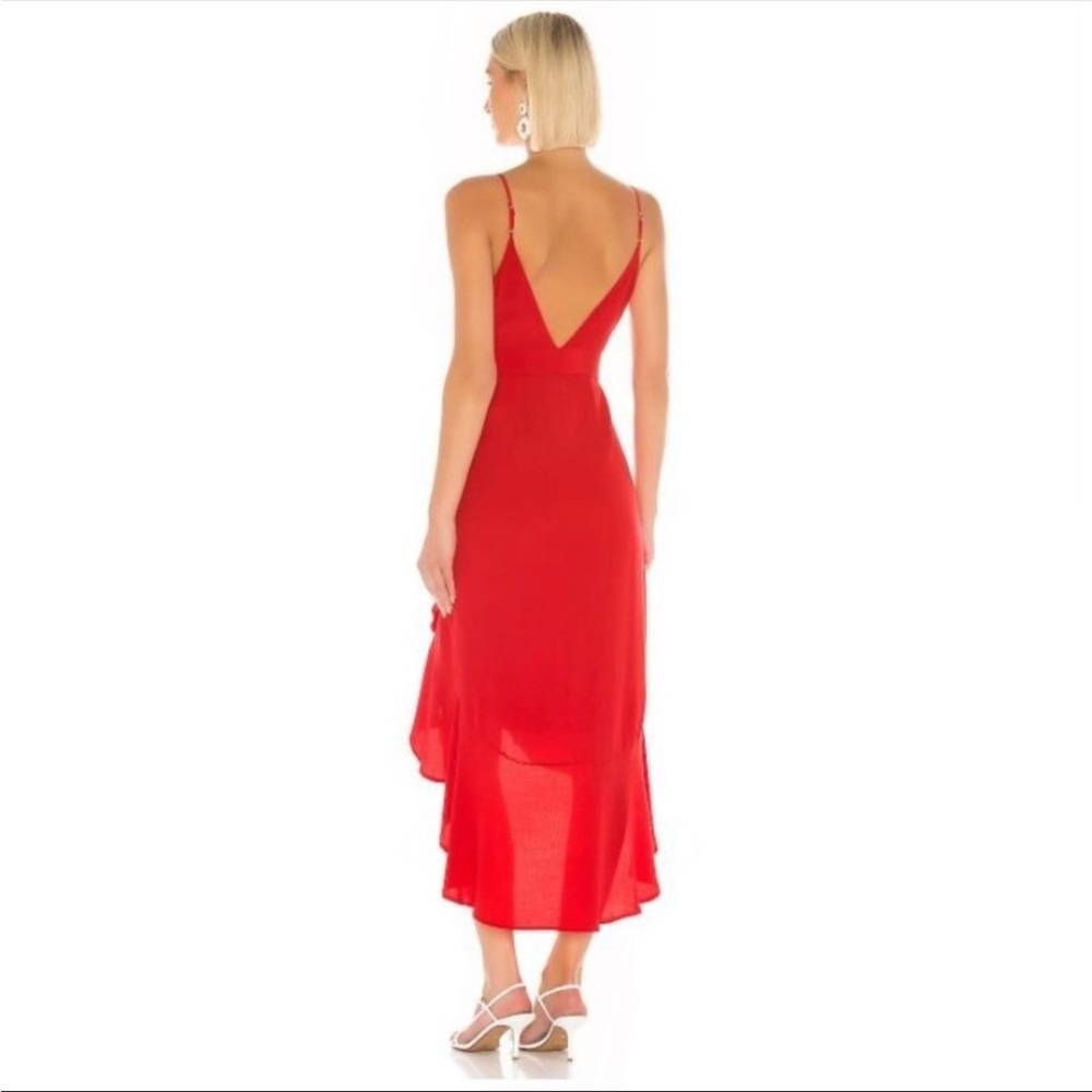 Lovers + Friends Red Bridget Midi Dress - Picture 2 of 9